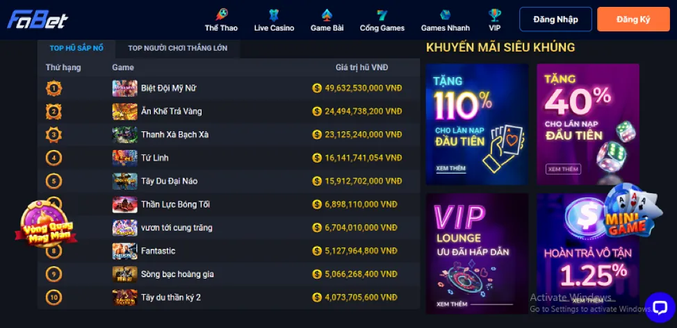 Phương thức thanh toán ji88 casino